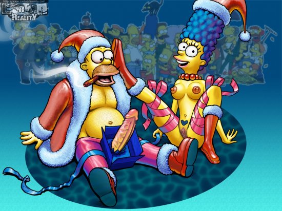 The Simpsons Xmas Porno