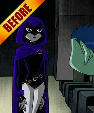 Raven from teen titans story