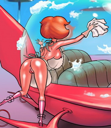 Jetsons Sex Orgy - George and Jane sex toons - Adult Cartoon Fan Blog