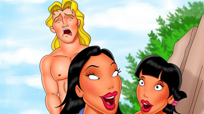 Doggystyle sex in Adult Cartoon